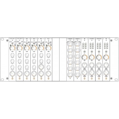 Modulaire 4U Setup 4 - 2PHLN + 2LINE + 2MIC + 12-B EQ +...