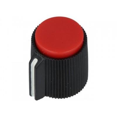 Capuchon de potentiomètre à vis / Couleur Rouge