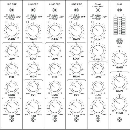 Config Preamp Modulaire